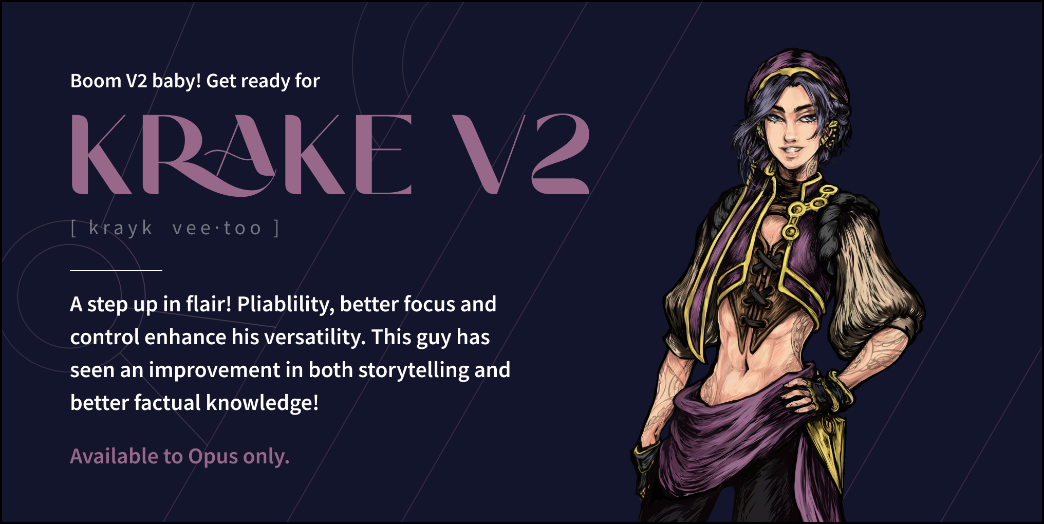 The anticipated Krake V2 release!
